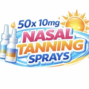 50 X NASAL TANNING SPRAYS 10MG