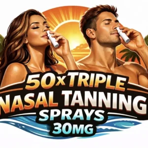 50 x TRIPLE 30MG NASAL TANNING SPRAYS