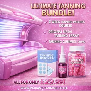 TANNING PATCHES , GUMMIES AND NASAL TANNER BUNDLE